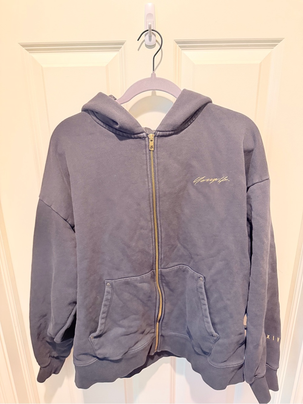 YoungLA 546 Rivet Zip-Up Hoodie